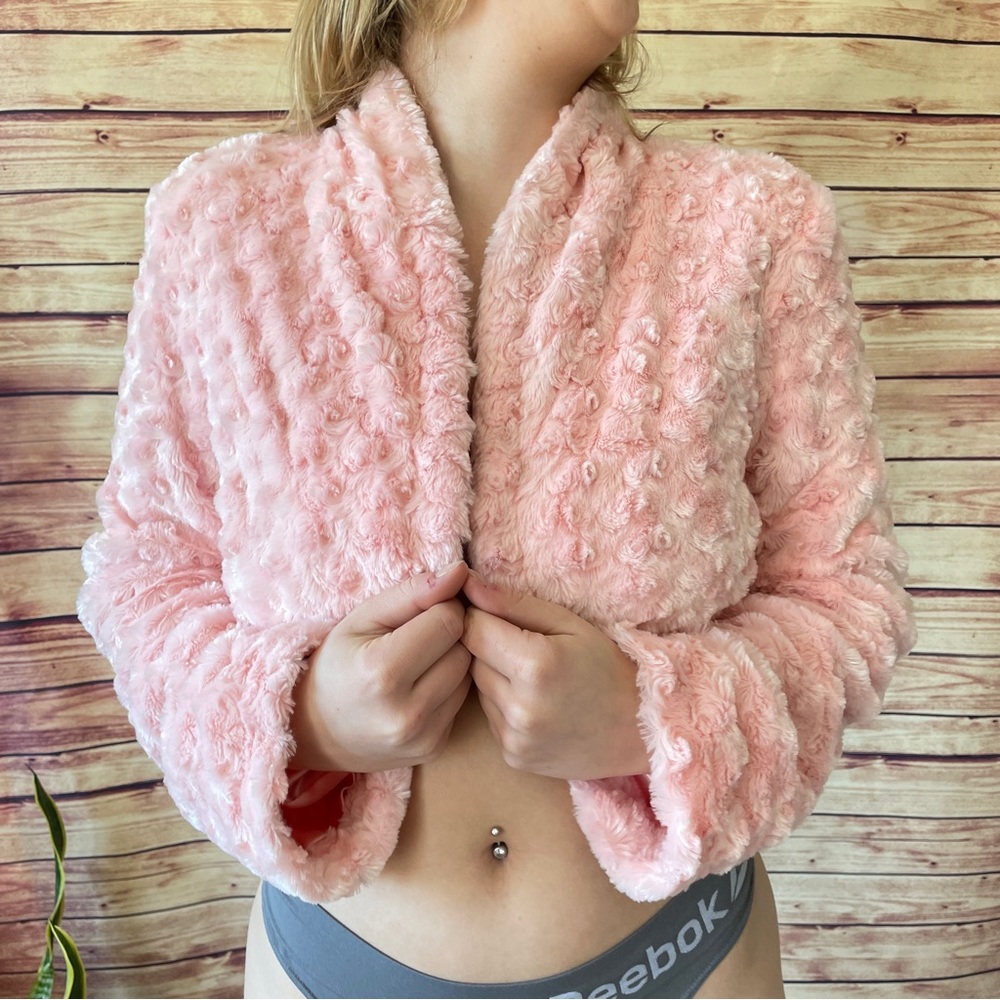 COPY - 💥✨🌈 3/$40 KENZIE Girl | Plush Shrug Cardigan - Picture 2 of 4